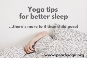 yoga tips for better sleep